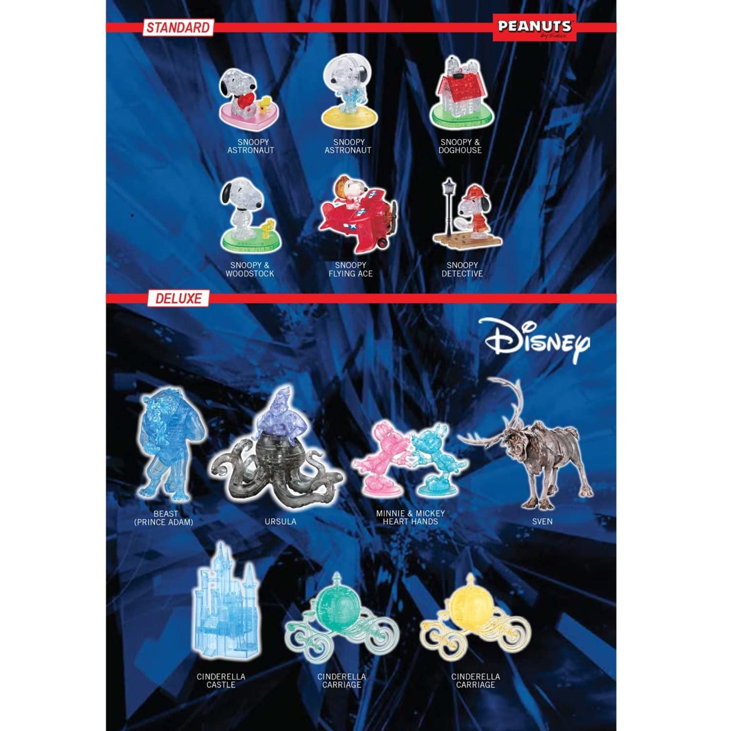 Disney Goofy 3D Crystal Puzzle
