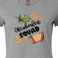 thumbnail image 4 of Inktastic Oktoberfest Squad Hat, Accordion, Pretzels Women's T-Shirt, 4 of 5