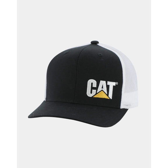 Men's Flexfit CAT Trademark Trucker Hat | CAT® WORKWEAR