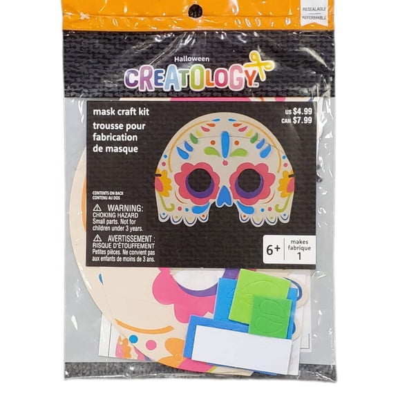 Halloween Mask Craft Kit for Kids 6 by Creatology