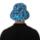 thumbnail image 5 of Fotbe Blue Butterflies Sombrero Tipo Pescador con Estampado – Sombrero de Sol de Algodón de Moda para Playa, Golf, Pesca, 5 of 6
