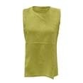 thumbnail image 4 of Lixiuxyad Débardeurs Mode Urbaine Mignons pour Femmes Col Rond Manches Courtes T-Shirt Basique, 4 of 5