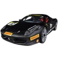 thumbnail image 2 of Ferrari 458 Challenge Matt Black #12 1/18 Diecast Car Model by Hot Wheels, 2 of 3