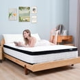 thumbnail image 2 of 10 Inch Full Mattress in a Box, Memory Foam & Pocket Spring Hybrid Mattress, Medium Firm, 2 of 6