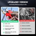 thumbnail image 3 of Electric Pruning Shears, 1.4" Cutting Diameter Cordless Power Pruner with LCD Display, Brushless Motor Pruning Shears with 2 Rechargeable 21V 4000mAh Battery for Garden Tree Pruner Branch, 3 of 13