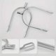 thumbnail image 5 of 1 Par de Espuelas para Caballo con Correas de Aleación de Zinc Y Cinta Resistente Accesorio para Montar Herramienta de Entrenamiento Ecuestre Adecuada Plata, 5 of 8