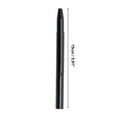 thumbnail image 2 of Unique Bargains 1 Pc Double Head Lip Brush for Business Travel Black Synthetic Fiber Hair Metal, 2 of 5