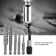 thumbnail image 5 of Juego de 6 extractores de tornillos rotos con vástago hexagonal y dientes gruesos, herramienta de extracción de pernos dañados, fácil de usar, 5 of 8