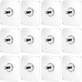 thumbnail image 1 of 12-Set 7x7cm Tornillos adhesivos desmontables Clavos para colgar en la pared Ganchos autoadhesivos adhesivos Sin rastro Sin taladrar Tornillos autoadhesivos para baño Cocina TUNC Sencillez, 1 of 5