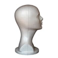 thumbnail image 6 of Dengjunhu 2Pcs Female Mannequin Head Cosmetics Model Head Wig Display Foam Mannequin Glasses Hat Hairpieces Stand, 6 of 7