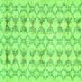 thumbnail image 1 of Ahgly Company Indoor Square Abstract Green Contemporary Area Rugs, 3' Square, 1 of 1