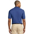 thumbnail image 2 of Port Authority Tall Heavyweight Cotton Pique Polo-3XLT (Royal), 2 of 2