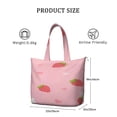 thumbnail image 4 of Gym Bag for Women,Travel Duffel Bag Airplane Duffel Strawberry Large Gym Tote Bag for Short Trips, 4 of 5
