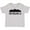 AC-Heather Grey, variant on New Orleans Louisiana Skyline Boys or Girls Toddler T-Shirt