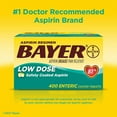 thumbnail image 3 of Bayer Aspirin Regimen Low Dose Pain Reliever Enteric Coated Tablets, 300 Ct, 3 of 3