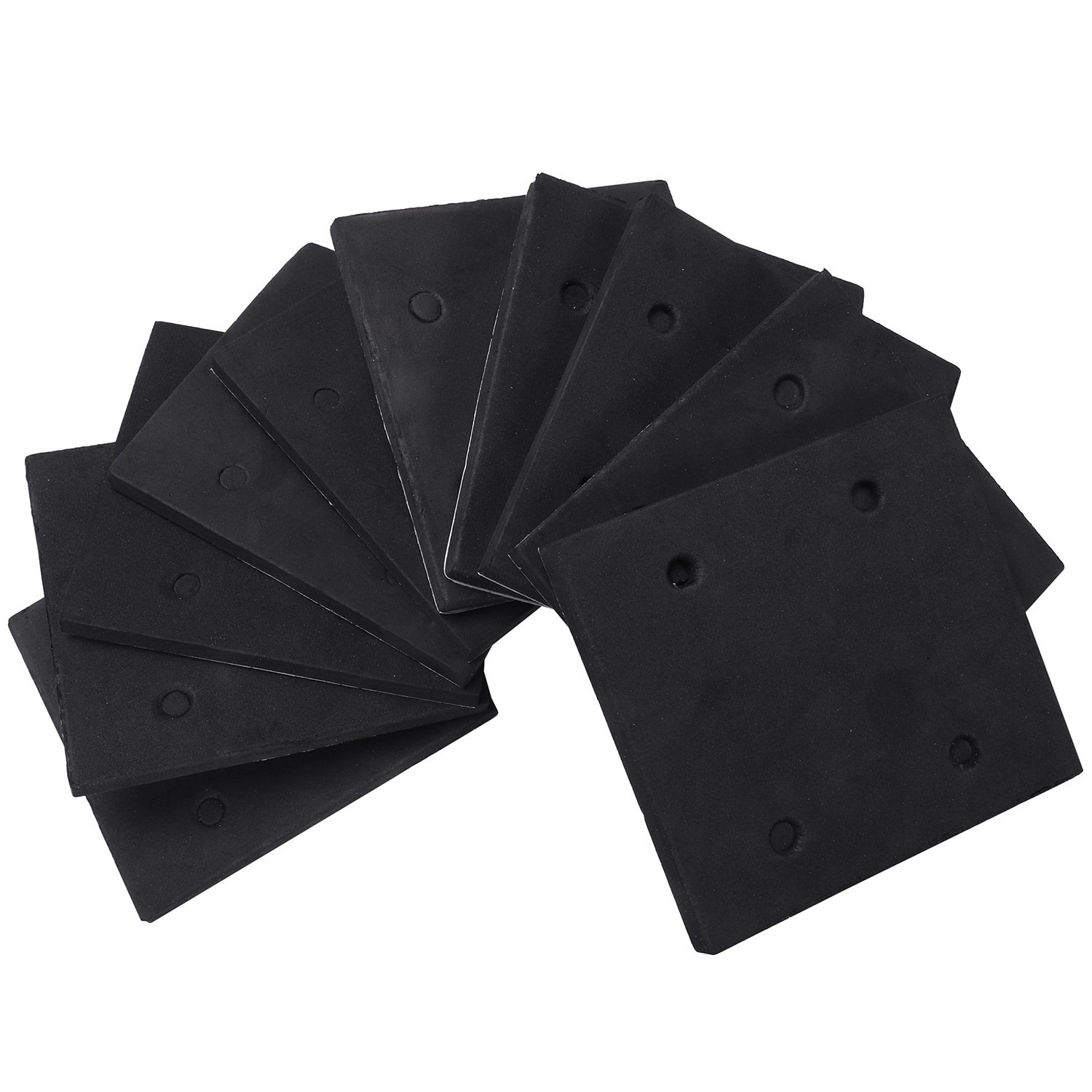 10 Patins Adhésifs En Mousse Noire Pour Ponceuse – Uxcell, Remplacement