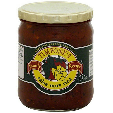 Timpone's Salsa Muy Rica, 15 oz (Pack of 6)