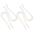 thumbnail image 6 of FOMIYES 4Pcs Simple U Shape Hairpin Alloy Hair Forks in Assorted Colors for Hair Styling, 6 of 6