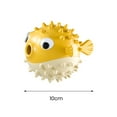 thumbnail image 5 of sunsanly Dog Toy Tumbler Leaky Food Ball Interactive Washable Cartoon Fish Shape Teeth Cleaning Pet Supplies Dog Chew Toy, 5 of 7