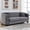 Grey, variant on 77 Inch Modern Chesterfield Velvet Sofa, 3-Seater Tufted Couch with Nailhead Trim and 2 Cushions for Living Room, Bedroom, Office, Grey