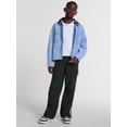 thumbnail image 3 of Weekend Academy Boys Hooded Denim Shacket, Sizes 4-18, 3 of 5