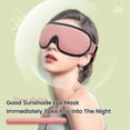 thumbnail image 2 of 3d Sleeping Mask 100% Blackout Blindfold Sleep Mask For Eyes Smooth Sleep Eye Mask Sleeping Aid Eye Mask For Travel Slaapmasker, 2 of 5
