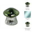 thumbnail image 3 of Mushroom Design Scented Glass Candle for Men and Women - DecorativeVotive Candle for Home Decor Accent Display - Indoor and Outdoor Safe for Living Room, Bedroom, or Bathroom - 6", Green, 3 of 9
