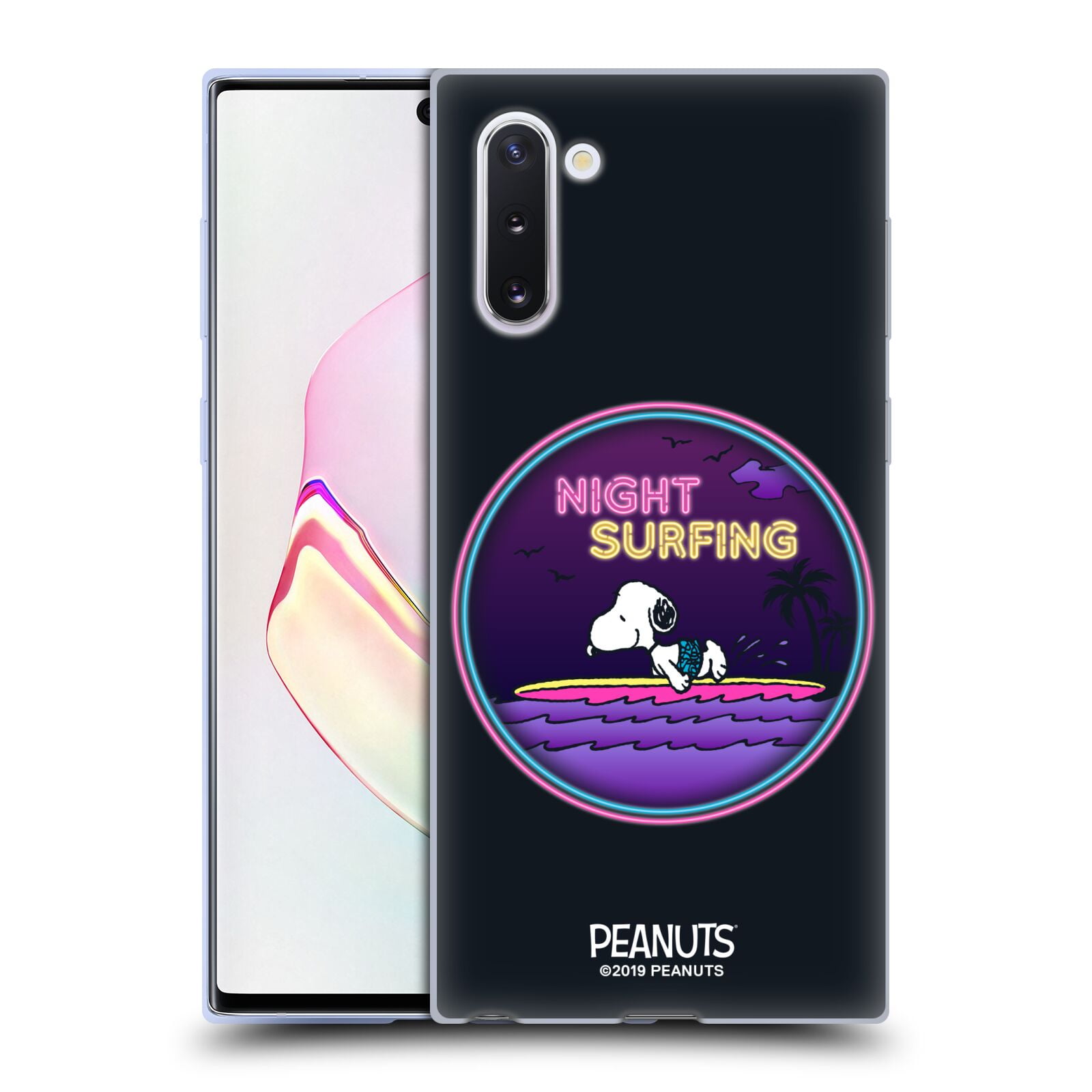 Head Case Designs Officially Licensed Peanuts Snoopy Aloha Disco Surf Dog Soft Gel Case Compatible With Samsung Samsung Galaxy 1 Walmart Com Walmart Com