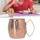 thumbnail image 1 of Taza De Cóctel Moscú Mule Exquisita Acero Inoxidable 304 500ml, 1 of 7