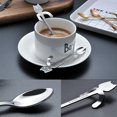 thumbnail image 3 of 4pcs Cat Dessert Spoons Teaspoons Small Cute Stainless Steel Espresso Teaspoons For Tea Sugar Cake Ice Cream Tableware, 3 of 4
