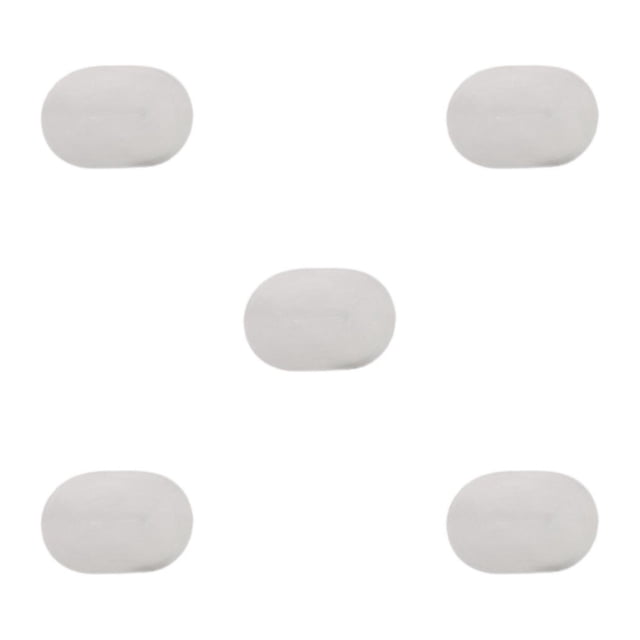 relayinert Wide Application Bowl Dish Pad Mat Waterproof And Easy To Clean Place Mat For Dining Table Waterproof Set Place Mat white 5Set
