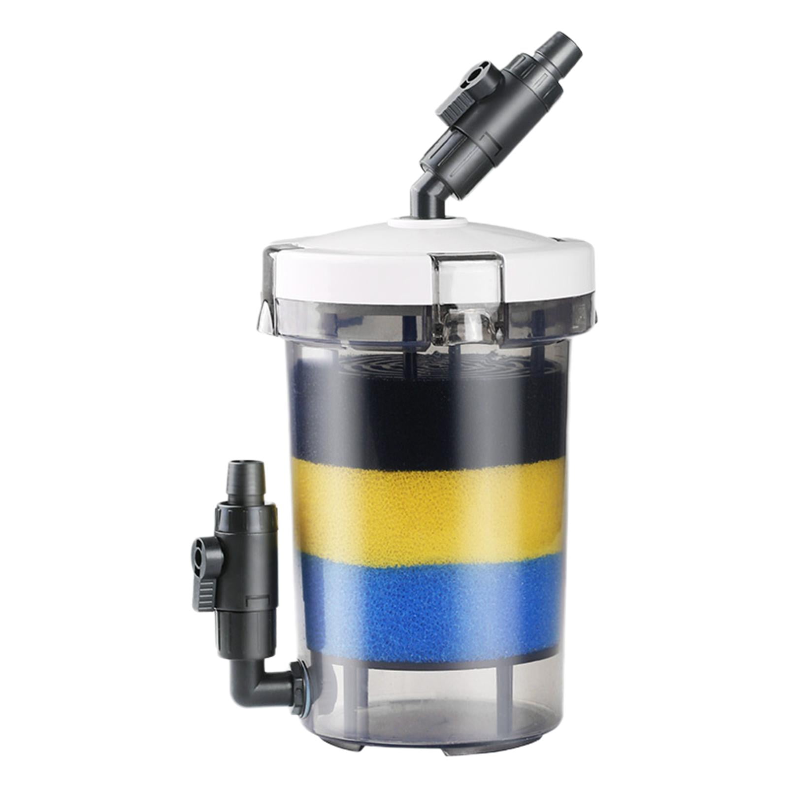 TOOYFUL Turtle Tank Aquarium Clear Internal Wall Mounted Silent Saltwater Freshwater System Filtration Tank 21.5x36.5x19.5cm