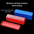 thumbnail image 4 of Maoww 20 Slots Boîte de Rangement Portable Résistant à l'Humidité Caisse de Monnaie Collectibles Résistant à la Poussière Pièces de Monnaie Titulaire Argent Conteneur Accessoire Rouge, 4 of 7