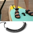 thumbnail image 4 of ANXPTIME Comfortable Surfboard Leash Coiled Stand Up Paddle Board Leash SUPs Leg Rope for Paddleboard, Longboards, Shortboard, 4 of 10