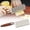 Brown, variant on QIJGEBGG Crinkle Cut Knife, Crinkle Cutter for Veggies, Potato Slicer Wave Chopper, Stainless Steel Wave Fries Cutter with Ergonomic Handle for French Fry, Cucumber, Carrot and Fruit
