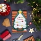 thumbnail image 5 of Christmas Hand Towel Cute Santa Tree Glove Snowman Deer Ultra Soft Thick Fleece Hanging Loop Drying Super, 5 of 6