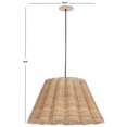 thumbnail image 4 of SAFAVIEH Luca Contemporary LED Natural Cane Pendant Light, 4 of 6