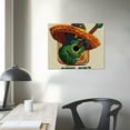 thumbnail image 4 of Orinice Mexican Culture Fine Art Aesthetic Poster & Print Wall Painting for Classroom Kitchen Office Farmhouse Bathroom Decor 16x12in, 4 of 6