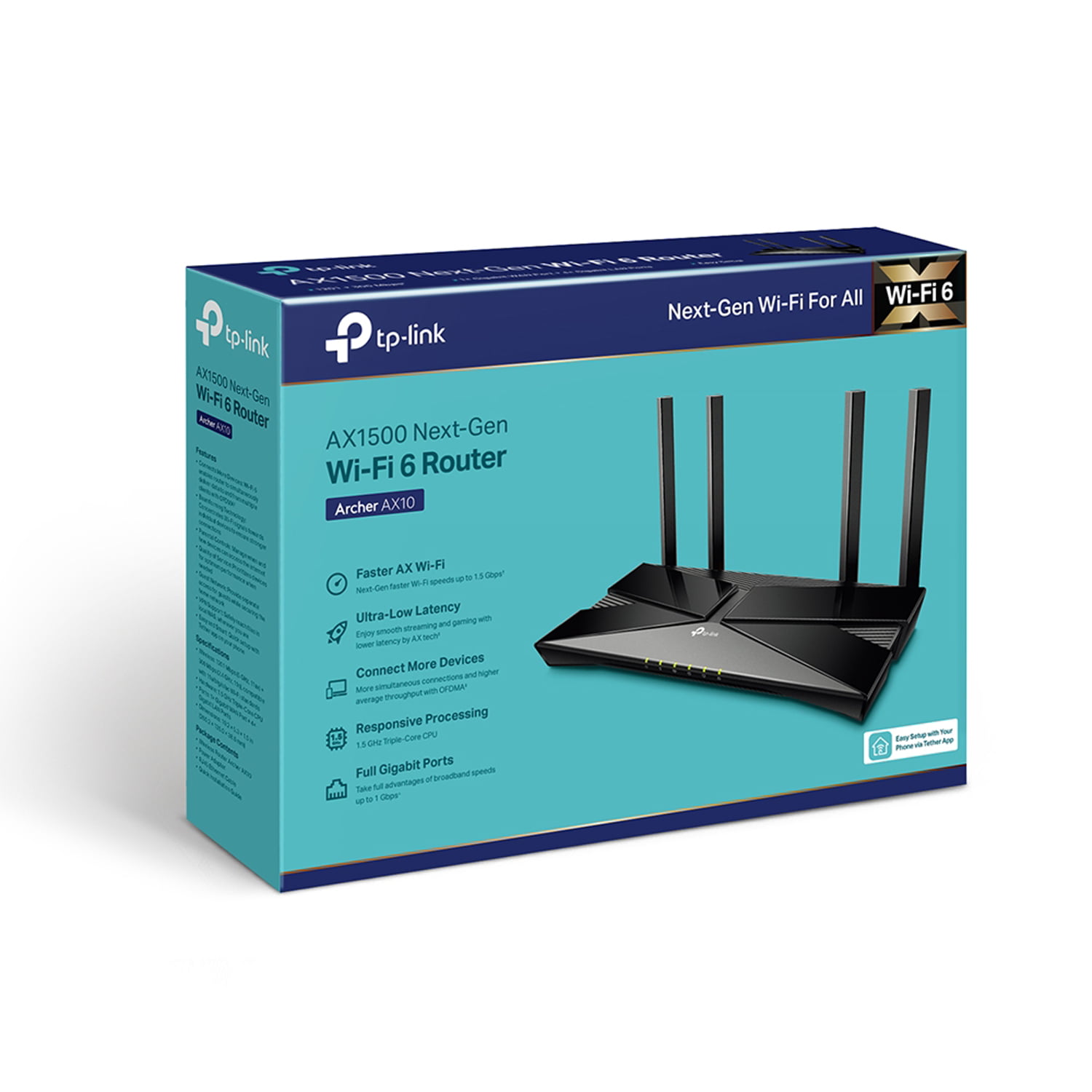 TP-Link Archer AX10 (AX1500) Wi-Fi 6 Router Review