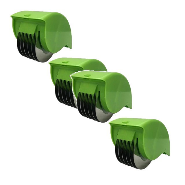 Oleegame 2PC Potato Fry Cutter Parsley Chopper Parsley Chopper For Tabouleh Parsley Chopper Roller Parsley Chopper Machine Manual Chopper Vegetable Cutter Multi Purpose Vegetable Cutter
