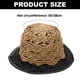thumbnail image 2 of Sombrero de 56-58cm de circunferencia, sombrero de paja para mujer, gorro de lavabo con volantes, sombrero de pescador de encaje plisado, sombrero para el sol, 2 of 5