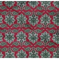thumbnail image 4 of oneOone Organic Cotton Poplin Twill Fabric Floral & Paisley Block Printed Craft Fabric BTY 42 Inch Wide, 4 of 4