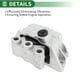 thumbnail image 4 of Soporte de motor Unique Bargains, juego de soporte de motor, para Jeep Compass 2017-2020, No.68278029AA, tono plateado, 4 of 6
