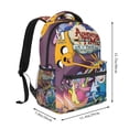 thumbnail image 2 of Adventure Time Jake The Dog Backpack Book Bags Casual Daypack For Travel Work Office, 2 of 6