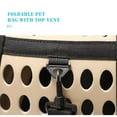 thumbnail image 3 of Labymos Foldable Dog Cat Carrier with Handle Zip Clear Window Collapsible Pet Travel Bag for, 3 of 8