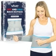 thumbnail image 1 of Vive Wearable Ice Packs for Back Pain - Back Brace with Ice Pack - Ice Belt for Lower Back Pain - Gel Ice Pack Back for Sciatica Relief Men, Women - Compression Hot Cold, 1 of 9