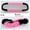 Black and Hot Pink, variant on Designcovers Cute Velour Type Rear View Mirror Cover Universal Size - Black-Purple