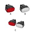 thumbnail image 2 of Naiovety 2 luces para bicicleta, lámpara para manillar, suministros para ciclismo, frontal recargable, equipo para exteriores, Type2 NO2, 2 of 6