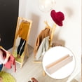 thumbnail image 1 of OUNONA Mirror Stand Holder With Wooden Design For Bedroom Khaki Color 1Set, 1 of 7