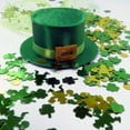 thumbnail image 6 of Xoxingysm Event & Party 15G Irish Holiday Green Party Confetti Party Atmosphere Decoration Supplies A Variety of Colors Sequin Decoration, 1X15G of Paper Scraps, 6 of 9